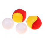 Športová bejzbalová sada pálka s rukavicami a 4x lopta